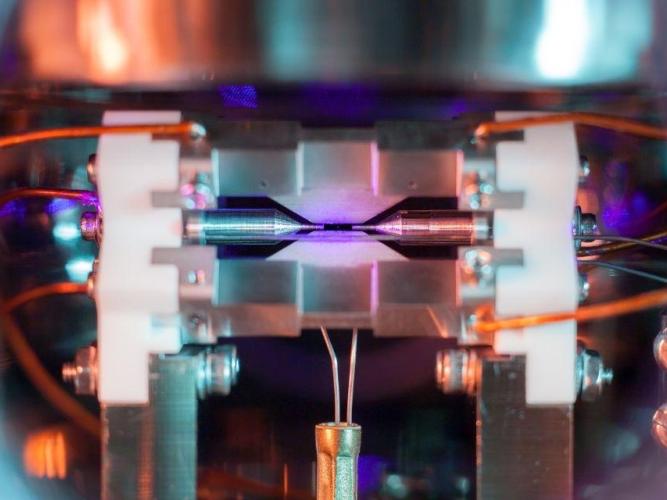 single atom ion trap nadlinger